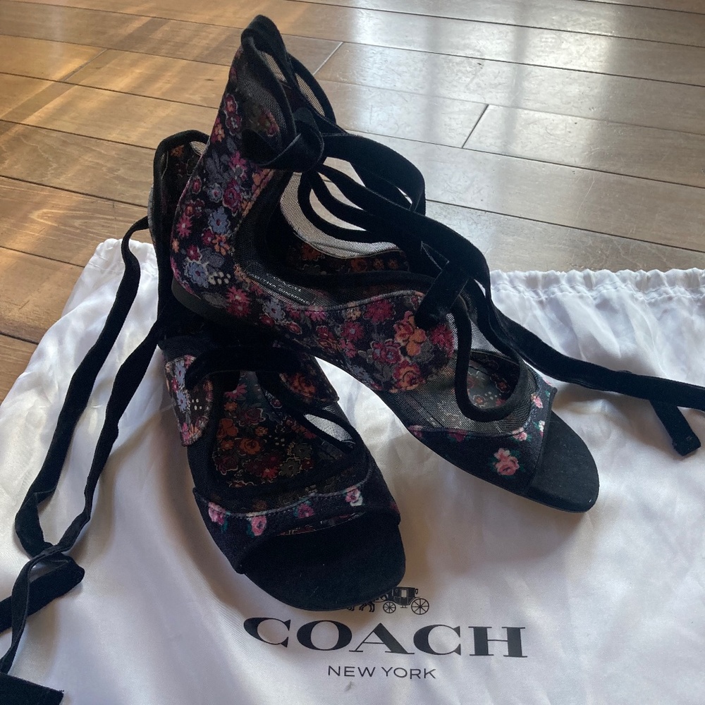 Brand new Coach and Tabitha Simmons  sandals